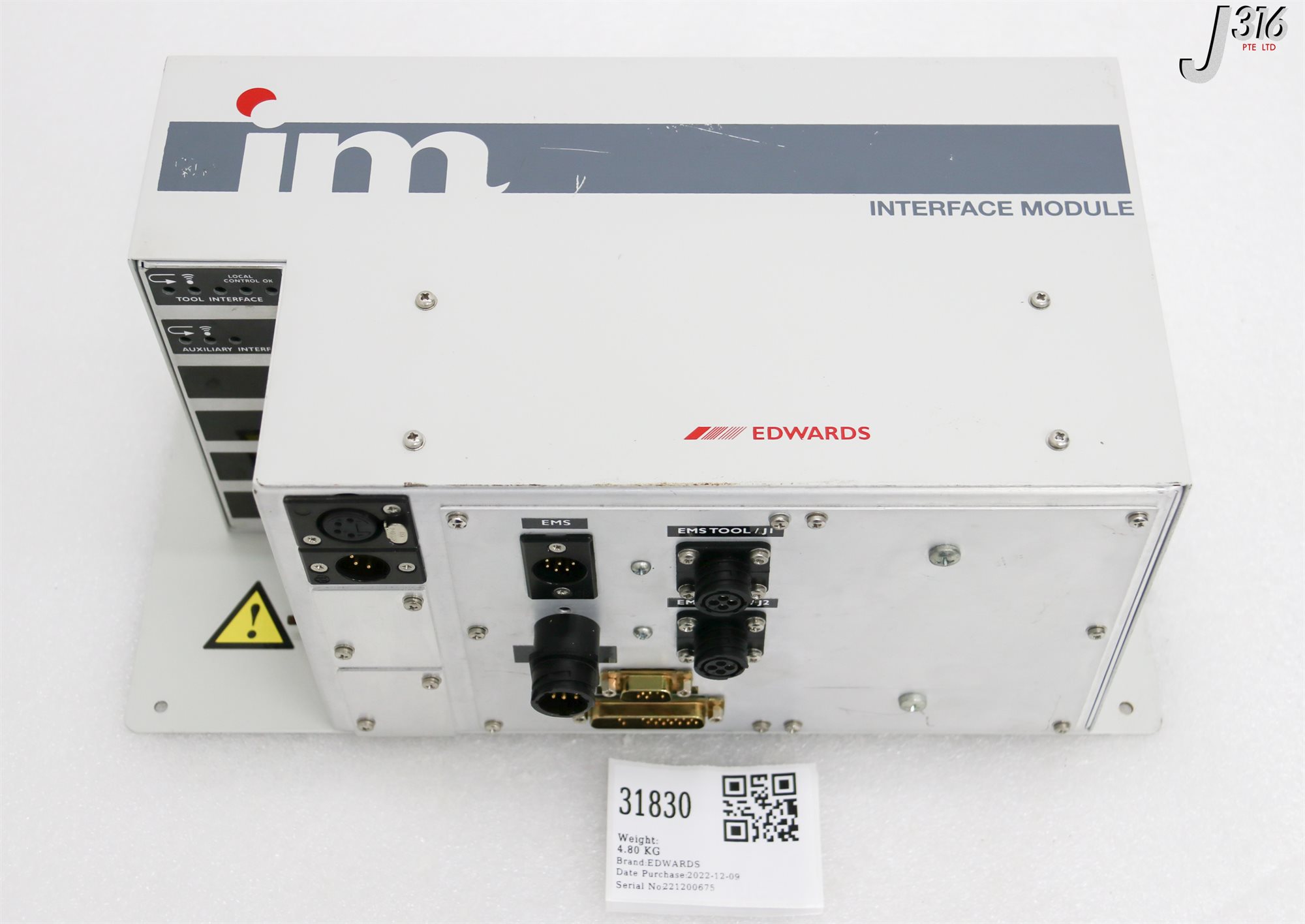 31830 EDWARDS NOVELLUS DLCM INTERFACE MODULE U20000617 | eBay